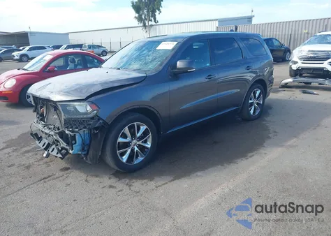 2014 Dodge Durango R/T из США, поврежденный, VIN 1C4SDHCT6EC344116